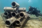 2. Construction of an artificial coral reef in Kenya - photo Ewout Knoester