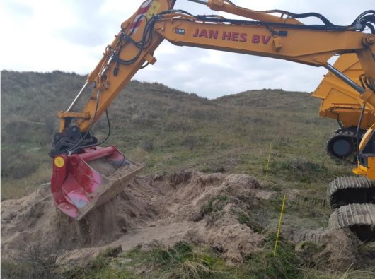 Bestrijding van rimpelroos in natuurgebied Zwanenwater te Callantsoog  